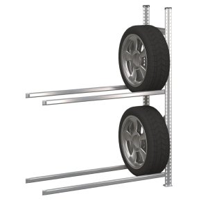 Dkreol flgefag med 2 brelag  H: 1576 mm, D: 400 mm, L: 1200 mm  240 kg pr. brelag