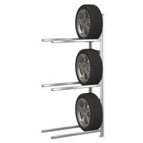 Dkreol flgefag med 3 brelag  H: 1972 mm, D: 400 mm, L: 900 mm  350 kg pr. brelag