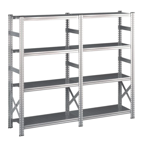 Lagerreol 2 fag  H: 1576 mm  Vlg selv dybde og lngde