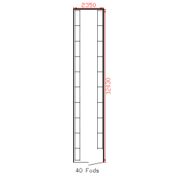 Dkreol til 40' container