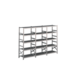 Lagerreol 3 fag  H: 1972 mm  Vlg selv dybde og lngde