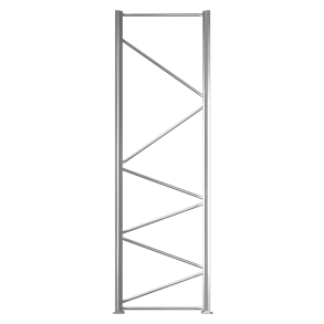 Pallestige inkl. gulvankre (10 ton)  H: 2000 mm, D: 1100 mm