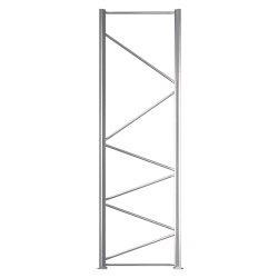 Pallestige inkl. gulvankre (13 ton) � H: 3000 mm, D: 1100 mm