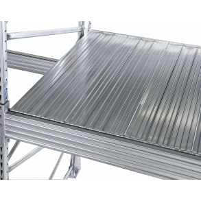 Stlhyldeplade 0,6 mm  L: 300 mm, D: 1100 mm