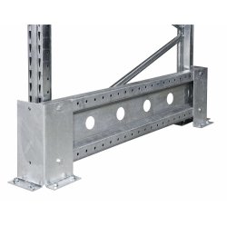 Truckvrn enkeltfag - 1200x400 mm, varmgalvaniseret