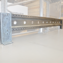 Truckv�rn dobbeltfag - 2550x400 mm, varmgalvaniseret