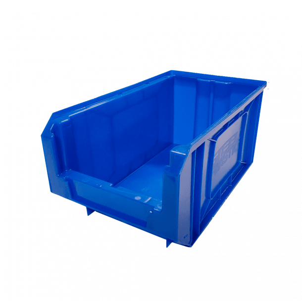 Plast kasse | Bl | L:345 x B:205 x H:164mm | 9L
