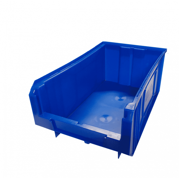 Plast kasse | Bl | L:600 x B:372 x H:250mm | 44L